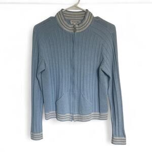 St. John sport knit zip up jacket